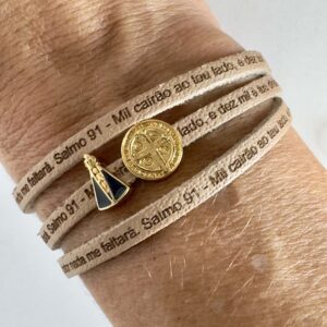 Pulseira Proteção Total - Dourado